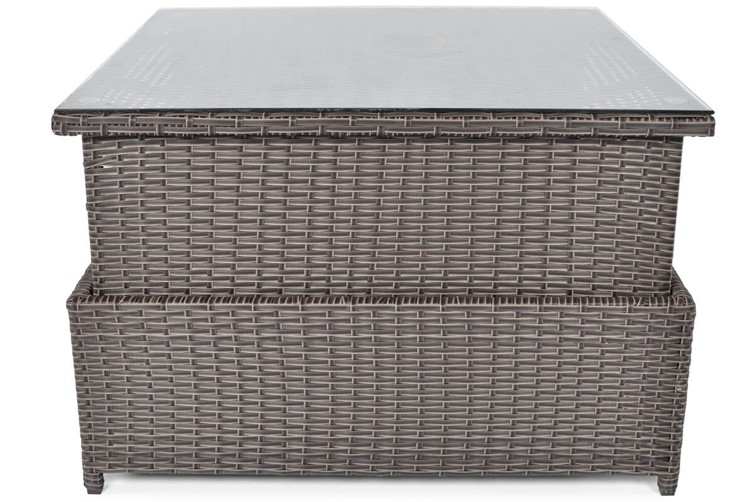 Podnoszony Stolik Ogrodowy MALAGA Brązowy