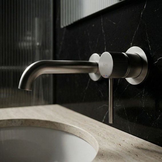 Bateria Podtynkowa LUNGO Nikiel Szczotkowany + Box