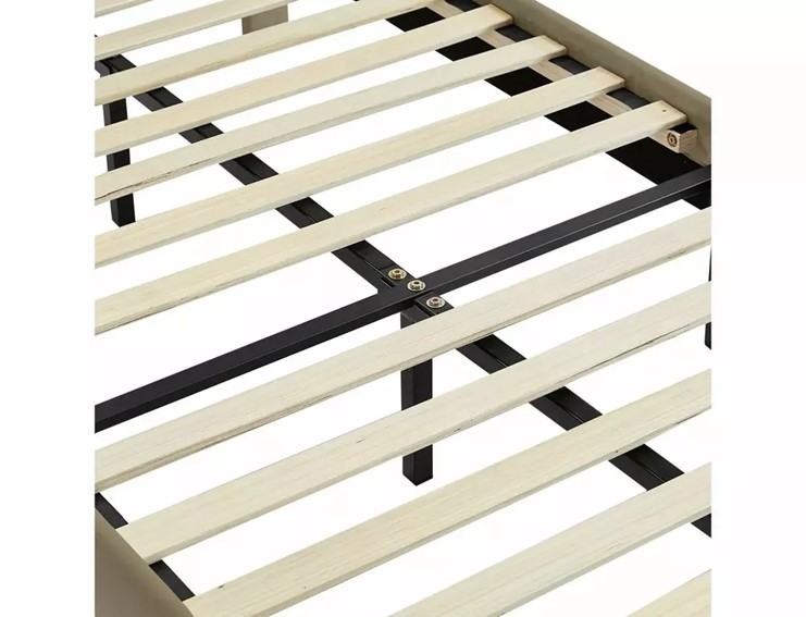 Łóżko SAVANA Velvet 120x200 Beżowy Bluvel 28