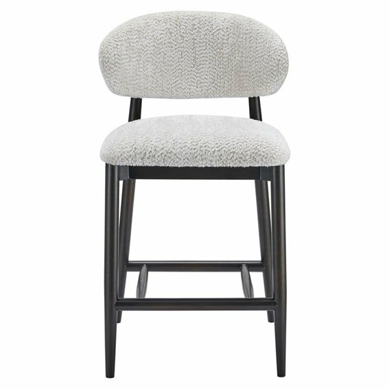 Krzesło Barowe CHERRY CREAM Szary