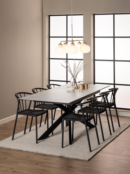 Stół IRWINE 168/210x90cm White Akranes