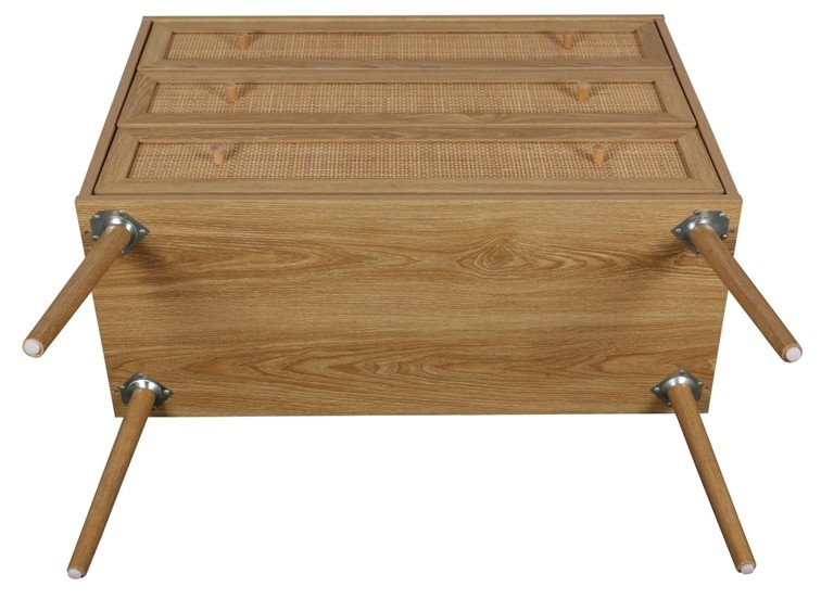 Komoda BALLO 3 Szuflady Naturalny