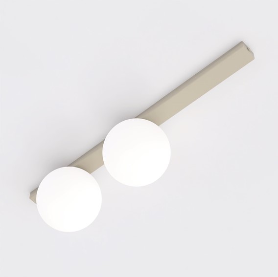 Lampa Sufitowa FIT 2 Beżowy/Opal