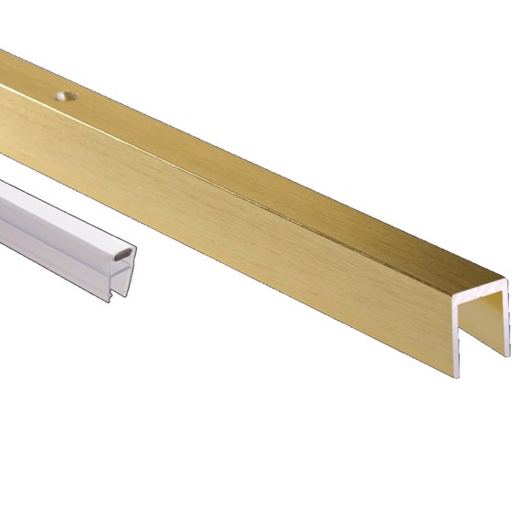 Listwa Magnetyczna MONTANA 200cm Złoty Szczotkowany