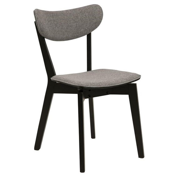Krzesło ROXBY Szary/Czarny