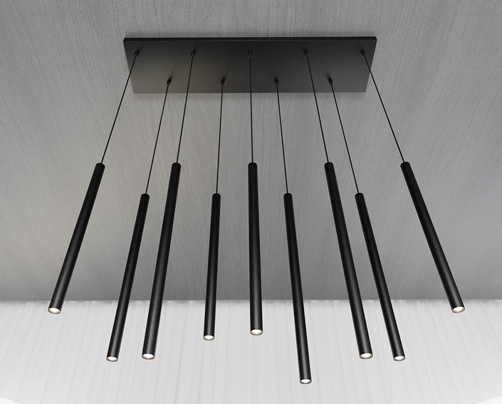 Lampa Wisząca SELTER 9 Czarny