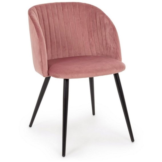 Krzesło QUEEN VELVET Różowy