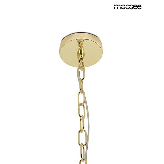 Lampa Wisząca IMPERIO 5 Złoty