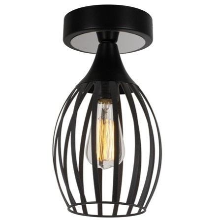 Lampa Wisząca Plafon BLANCO 1P Czarny