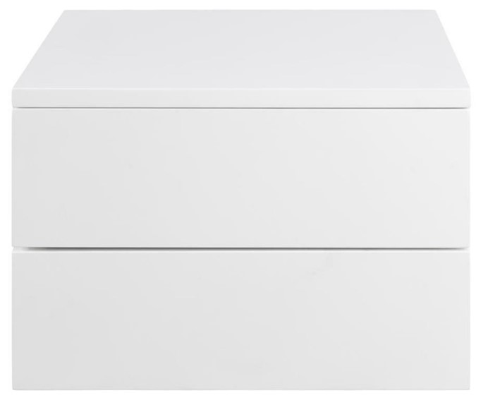 Szafka Nocna AVIGNON Wisząca Duża Biały