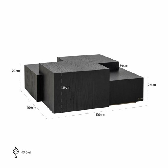 Stolik Kawowy DARK COFFEE