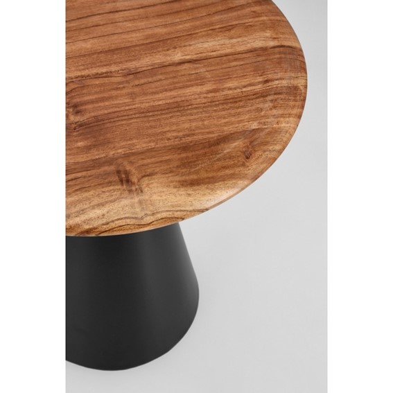 Stolik Kawowy AZARA fi45 Czarny