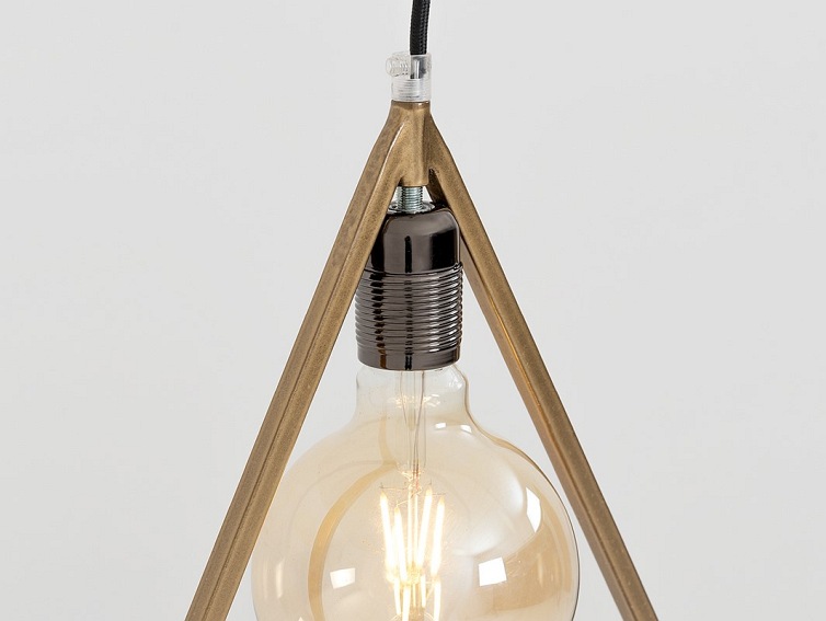Lampa Wisząca TRIAM Złoty