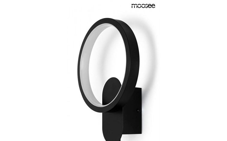 Lampa Ścienna COMO Czarny