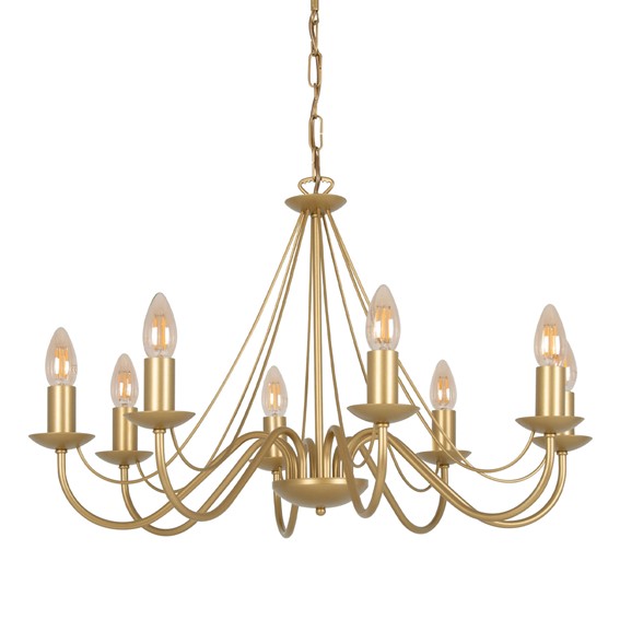 Lampa Wisząca BARTEZ KZ-3992 Złoty