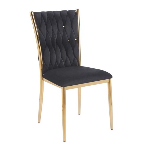 Krzesło Velvet K37-FX (G) Czarny