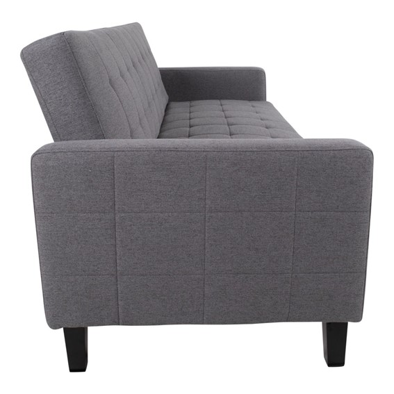 Sofa Rozkładana MILTON Dwuosobowa Szary