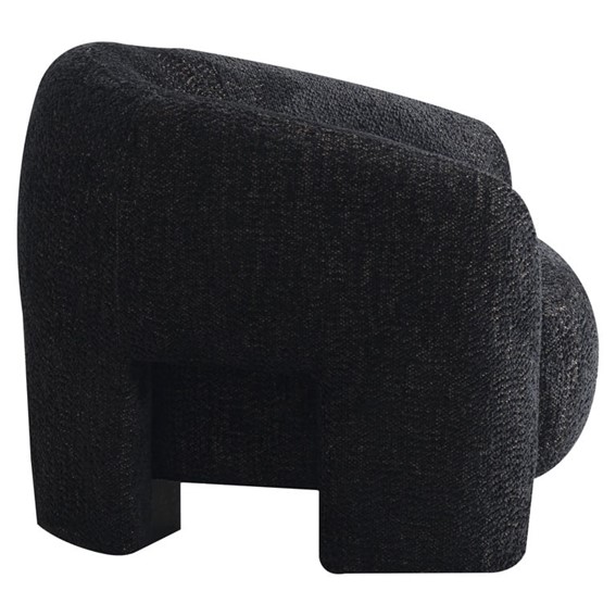 Fotel MILANIA Czarny