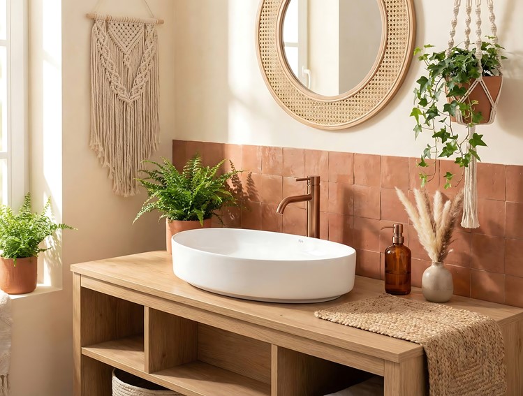 Umywalka Nablatowa JOANA Biały