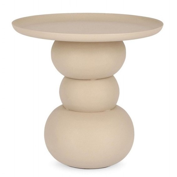 Stolik Kawowy ALPA Fi36cm Beżowy