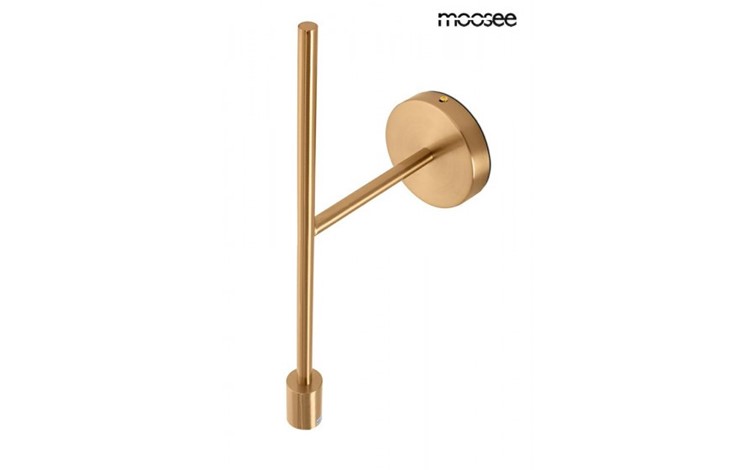 Lampa Ścienna RIVA Złoty