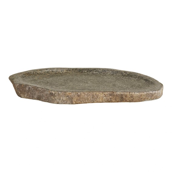Taca Dekoracyjna GARA 35x25cm Szary