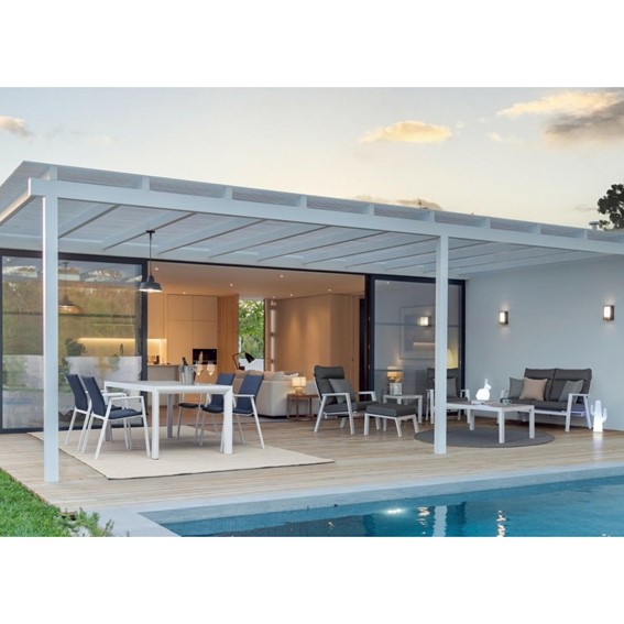 Stolik Ogrodowy KLEDI 120x70 Biały