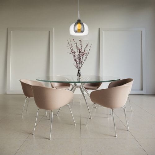 Lampa Wisząca ASTON 1L Chromowany