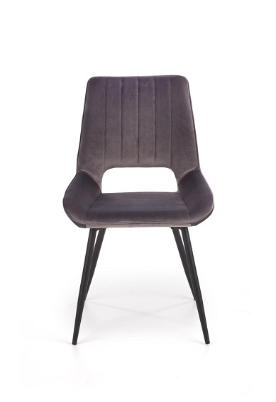 Krzesło K404 Czarny/Popielaty