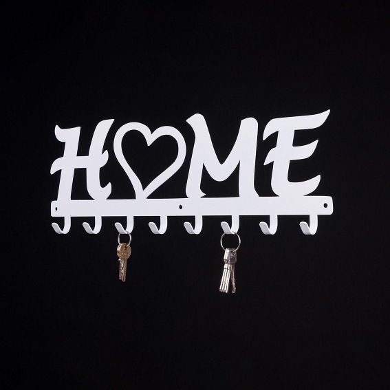 Wieszak Ścienny Home 4x47x17 Biały