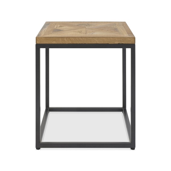 Stolik Indus IN04-0 45x45cm Naturalny/Czarny