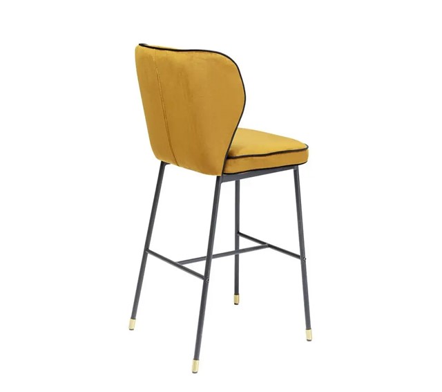 Krzesło Barowe IRINA Musztardowe