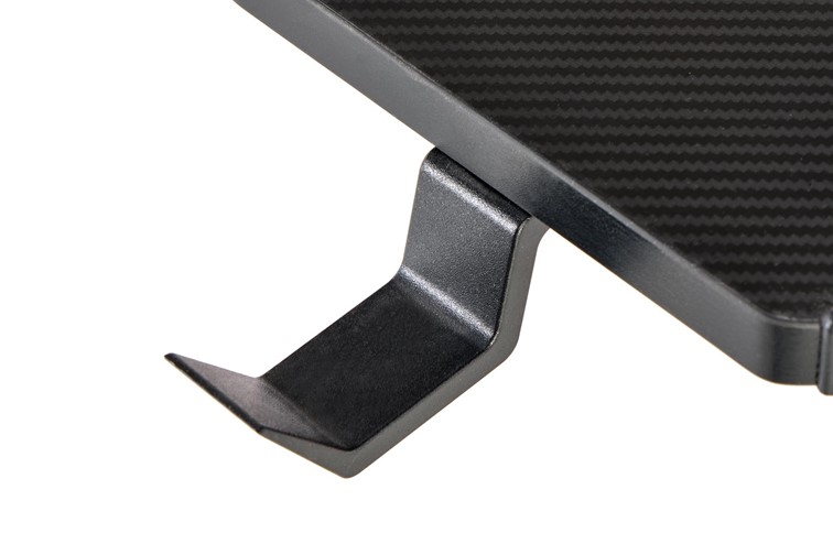 Biurko B49 Czarny/Czerwony