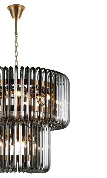 Lampa Wisząca BRYON Złoty