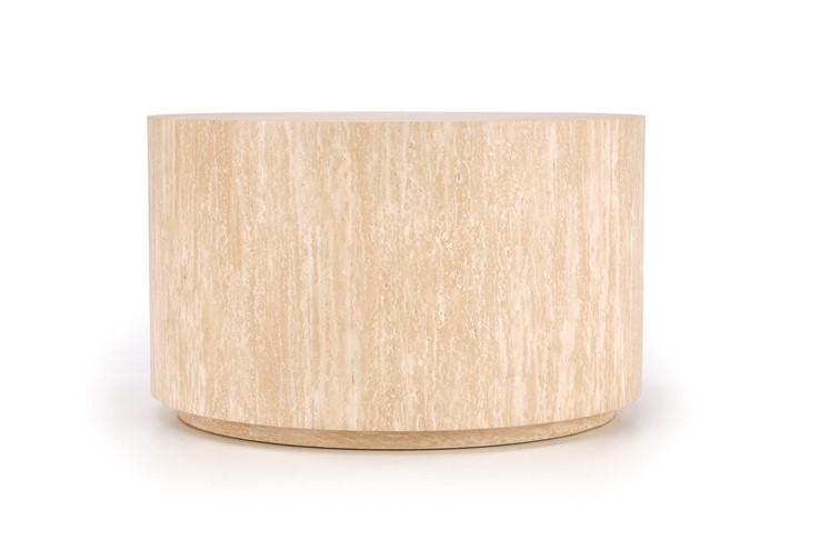 Ława TRAVERTINO fi60 Beżowy