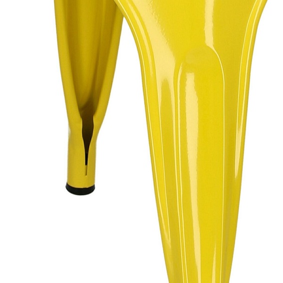 Krzesło PARIS Inspirowane Tolix Żółty