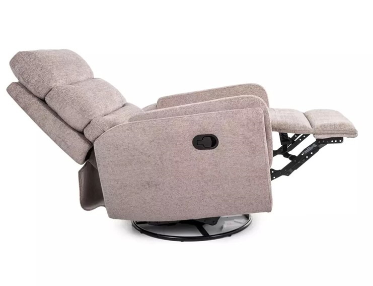 Fotel Rozkładany ARGOS Raven Ciemny Beżowy