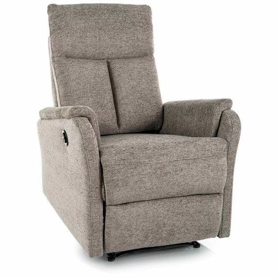 Fotel Rozkładany ATLAS RAVEN Szary