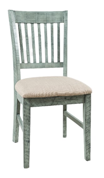 Krzesło AVOLA Turkus/Mięta