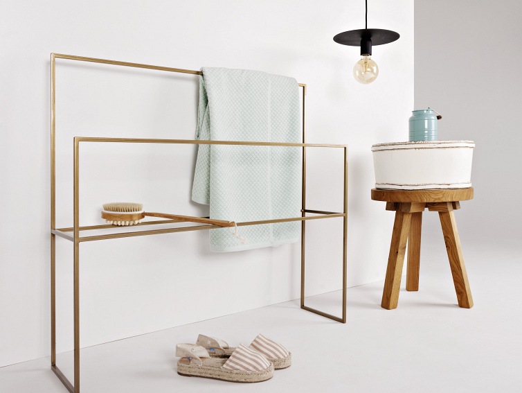 Wieszak Łazienkowy Barel Bath 90 Złoty