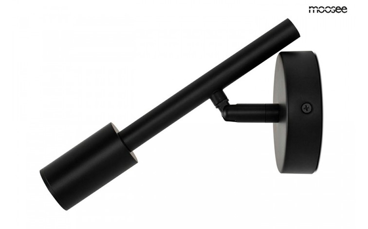 Lampa Ścienna PRISMA Czarny