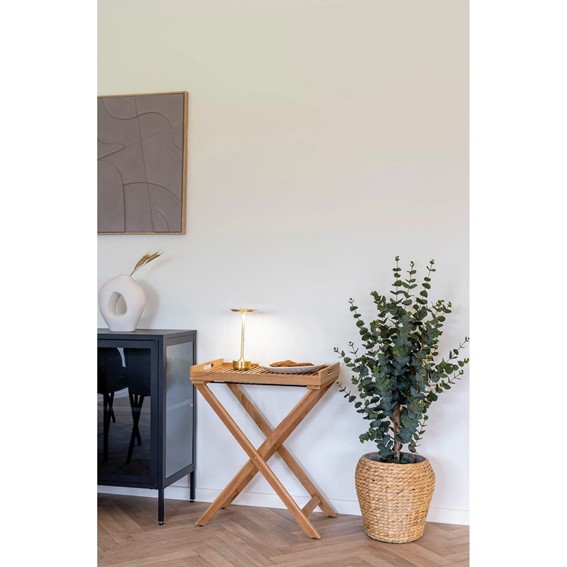Stolik Kawowy RONDA 60x40cm Naturalny