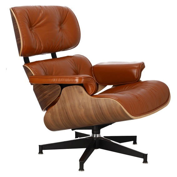 Fotel VIP 54x82x85 Brązowy/Walnut