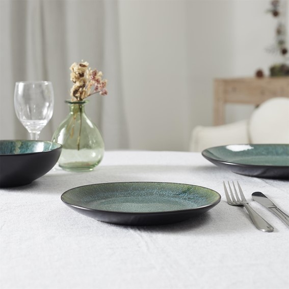 Talerz ELIA 27cm Zielony