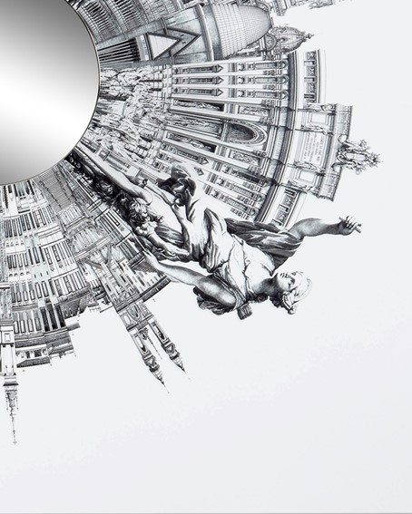 Obraz CRAZY WORLD 180x180cm