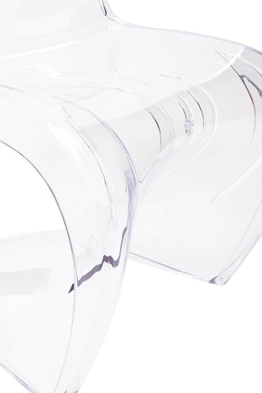 Krzesło Hover PC 58x49x84 Transparentny