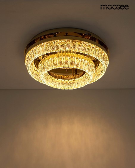 Lampa Sufitowa/Plafon SAVOY 2 Złoty