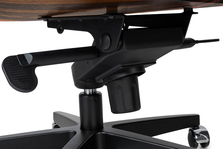 Fotel Biurowy LOUNGE GUBERNATOR Czarny/Heban