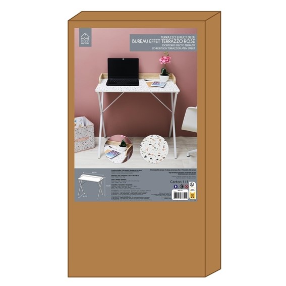 Biurko BRICE Lastryko Naturalne