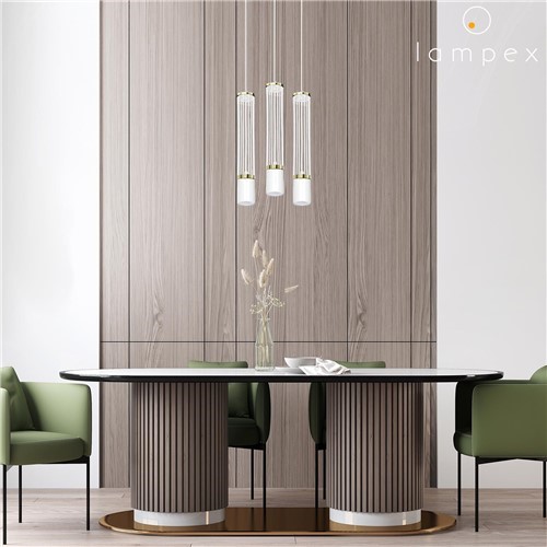 Lampa Wisząca RUBIO 1 Biała